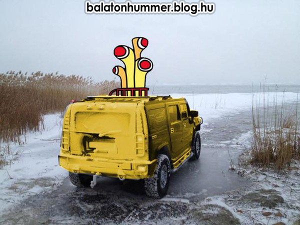 Beatles & Balaton - Yellow Submarine Hummer